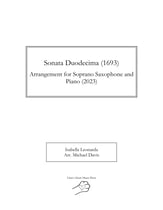 Sonata Duodecima from Sonate a 1.2.3. e 4. Istromenti P.O.D cover